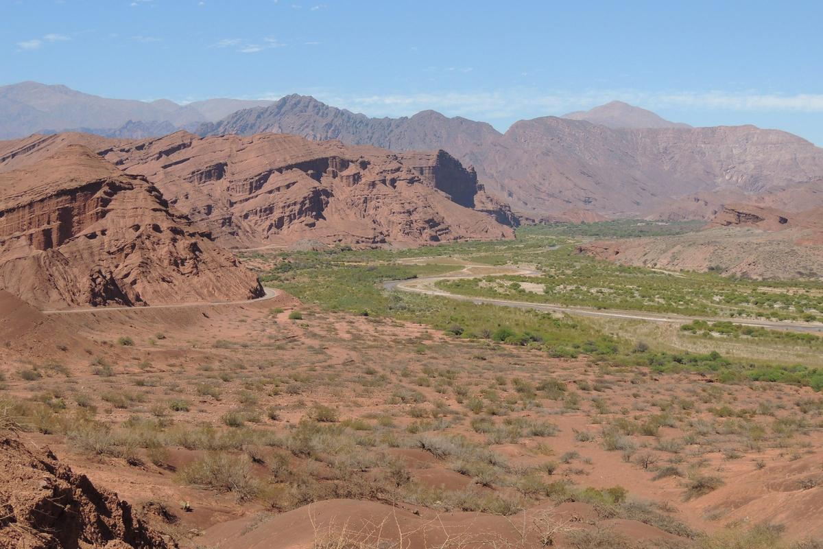 The Quebrada de las Conchas & RN 68, on the way to Cafayate