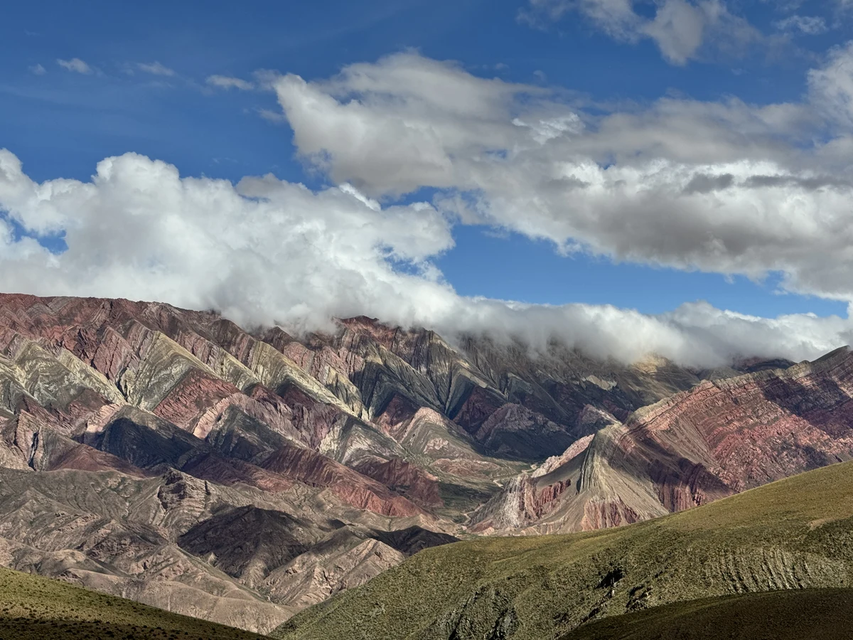 El Hornocal under summer clouds